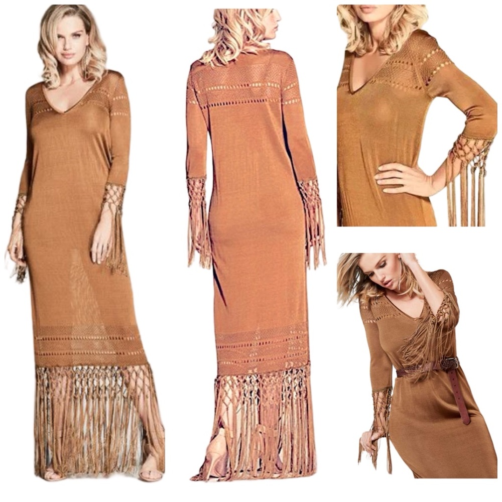 🚨Final Sale🚨! NWT Stunning Marciano Joni Sweater Maxi Dress Size Small